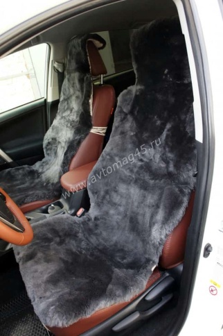 Автоцентр Накидки короткий ворс темно-серый 140x55 на весь салон 5шт АКЦИЯ!    фото 2