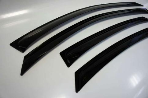 ANVair  дефлекторы окон Hyundai Elantra IV HD Хендай Элантра IV HD 2006-2011г комплект 4шт    фото 3