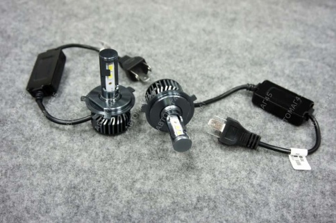 D3 LED 2шт H4 12В 28W 6000K 2800Lm с обманкой гарантия 6мес    фото 6