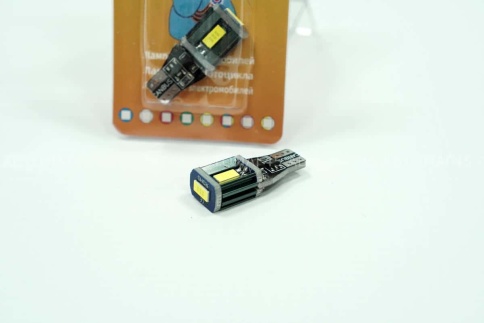 C2R лампа светодиодная T16 (W16) 6W Canbus без цоколя 6000K 350Lm белая 2шт X0113   фото 3