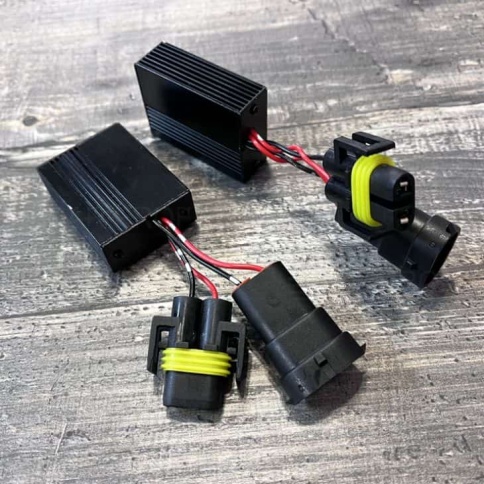 Обманки  для светодиодных ламп LED HB3 (9005) HВ4 (9006) HIR2 (9012) Canbus + фильтр помех 2шт    фото 3