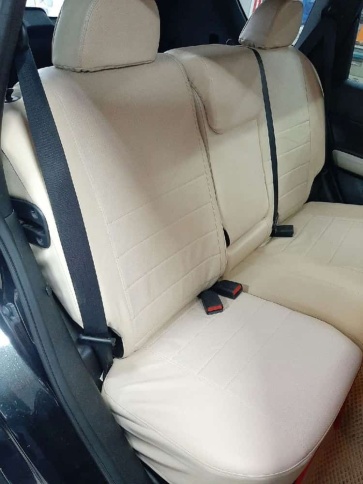 Экстрим  чехлы универсальные экокожа бежевый бежевый комплект    фото 8