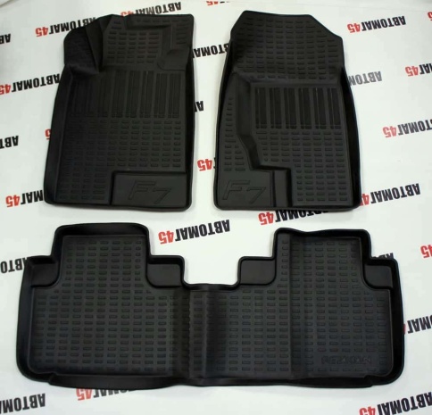 Rezkon коврики в салон Haval F7 1пок 2018-2024г Haval F7X с 2019г комплект 4шт фото 2