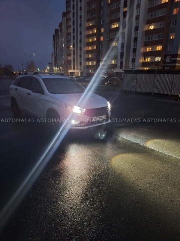 Ruzoom Фары противотуманные 1 линза  Lada Vesta X-Ray и иномарки LED 50W 6000LM 2шт гарантия 6 мес фото 20