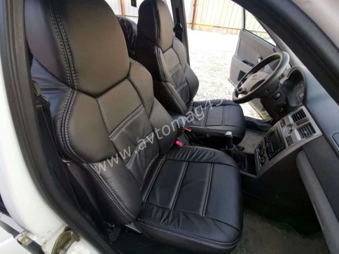 Экстрим  чехлы универсальные экокожа черный черный комплект    фото 13