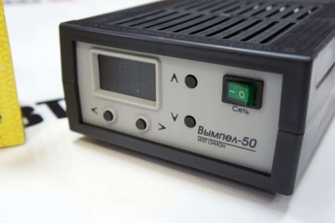 Вымпел-50 З/У для АКБ 15А до 180а/ч Автомат Светодиод-й дисплей Предпусковой запуск ориг гарант 1год фото 4