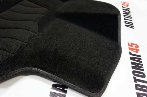 Seintex  коврики в салон 3D ворс Kia Rio с 2017г Hyundai Solais с 2017г комплект черный 5шт   фото 10