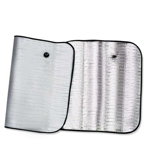 AVS  шторка солнцезащитная на лобовое стекло серебро гармошка 145см х 70см    фото 4