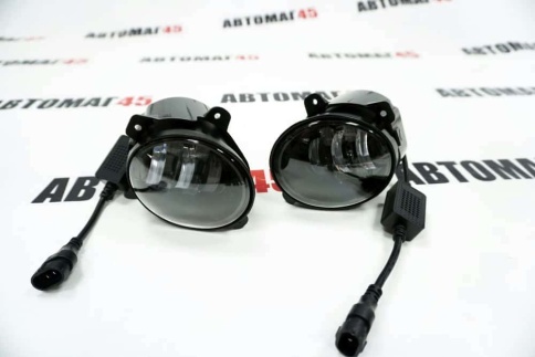 C2R  Фары п/туманные 7 линз Лада Калина Гранта Ларгус LED 50W 5000LM 2шт гарантия 3 мес фото 5