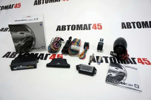 Sher-Khan  Mobicar B ver 2.0 2Can+2Lin сигнализация 1 брелок автозапуск двусторонняя связь  фото 1