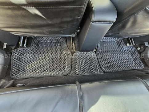 BORATEX  коврики в салон 3D EVA ЭВА Lada Kalina Granta Datsun On-do Mi-do черн рис ромб компл 5шт  фото 4