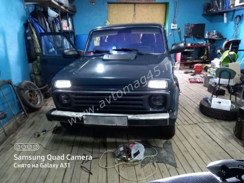 SALMAN  надфарники Нива урбан бронто легенд 40W 4800LM 2шт гарантия 6 мес    фото 9