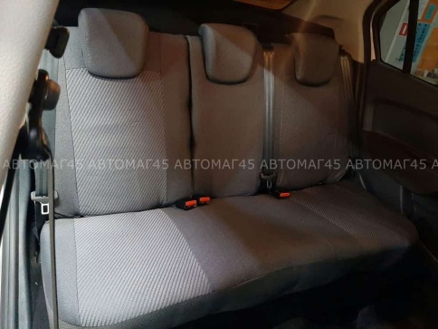 Авточехлы  Renault Logan Рено Логан 2004-2016г жаккард серый Лидер   фото 2
