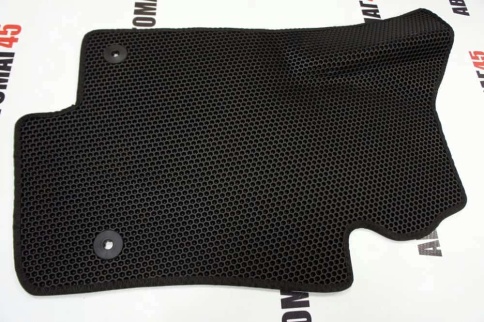 EVA ЭВА  коврики в салон Volkswagen Jetta 2010-2019г 6 поколение черные рисунок соты комплект 5шт   фото 8