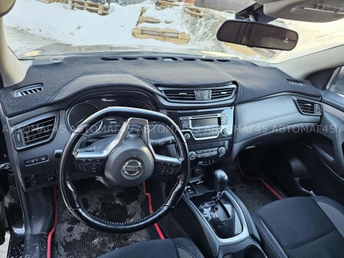 Накидка на панель Nissan Qashqai Ниссан Кашкай J11 2013-2022г карпет  фото 2