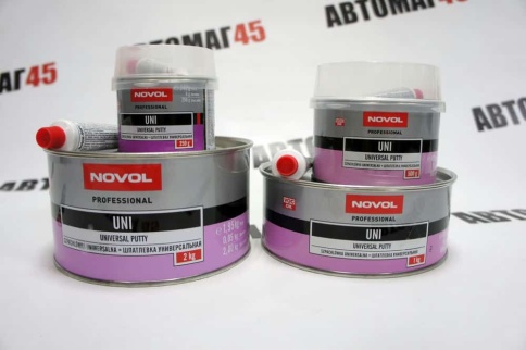 NOVOL  шпатлевка UNI универсальная  0,5кг    фото 2