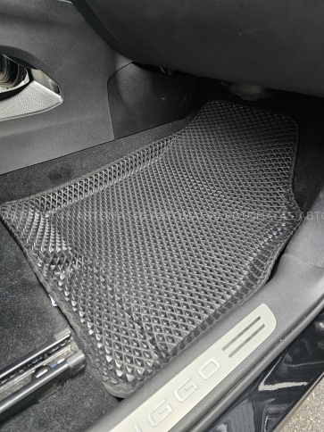 BORATEX  коврики в салон 3D EVA ЭВА Chery Tiggo 7Pro 7Pro Max 7L Tenet T7 черные ромб компл 5шт фото 4