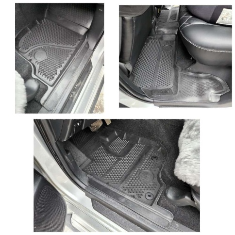 Form Коврики  в салон Mitsubishi Pajero sport-3 2015-2022г полиуретан EVA 3D премиум комплект 4шт    фото 2