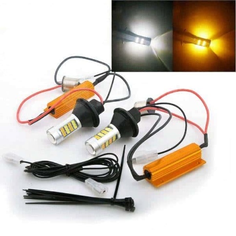 Лампа  светодиодная T20 P21W 2835 Дхо и поворотник 42 SMD гарантия 3 месяца фото 1