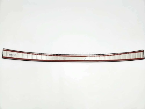 Накладка  на задний бампер Toyota RAV4 XA50 2018-2025г нержавейка хром 1шт фото 2