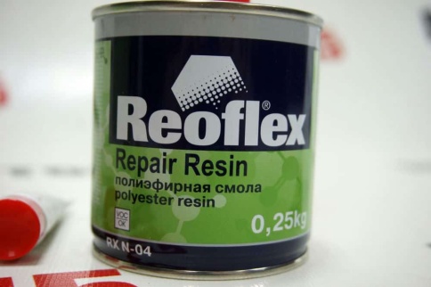 Reoflex ремкомплект для пластика смола и стекло    фото 3