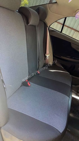 Авточехлы  Toyota Corolla Тойота Королла 2007-2013г кузов 150 жаккард черно-серый Ижевск    фото 10