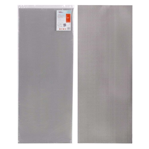 Airline  защитная сетка на решетку радиатора ячейка алюминиевая черная 10ммх4мм 40х100см    фото 1