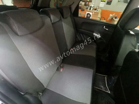 Авточехлы  Hyundai Tucson 04-16г подходит Kia Sportage 2004-2009г (корейская сборка) жаккард серый фото 4