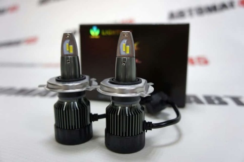 LTway  V3 светодиодные лампы LED 2шт H4 12В 30W 6000K 3900Lm с обманкой гарантия 5мес    фото 3