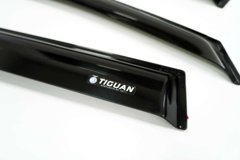 VAD  дефлекторы окон Volkswagen Tiguan 2 Фольцваген Тигуан 2 2016-2022г комплект 4шт    фото 2