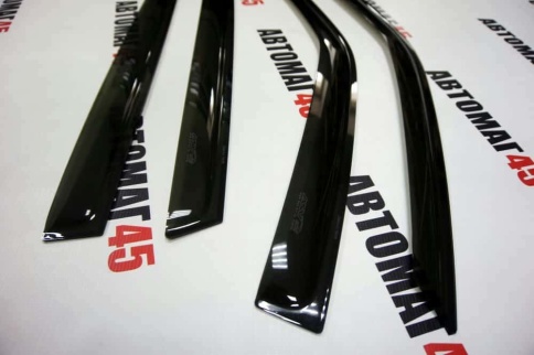 ANVair  дефлекторы окон Daewoo Nexia Дэу Нексия 1994-2016г комплект 4шт    фото 6