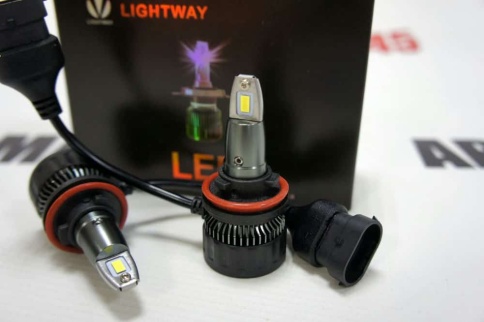 LTway  V3 светодиодные лампы LED 2шт H11 12В 30W 6000K 3900Lm с обманкой гарантия 5мес   фото 4