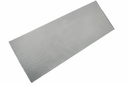 Rival защитная сетка на решетку радиатора алюминиевая ячейка 100х40см черная    фото 1