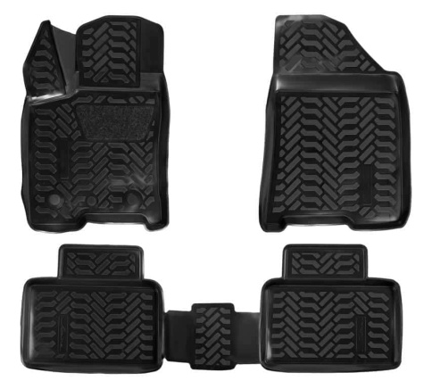 Airline Коврики в салон полимерные LADA Vesta LADA Vesta Веста SW Сross ворс с подпятником 4шт фото 1