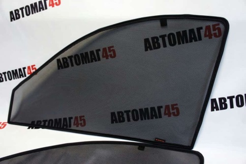 BRENZO каркасные шторки на магнитах Kalina 1 2 с/д х/б уни Granta с/д л/б с 04г Datsun перед 2шт 10% фото 3