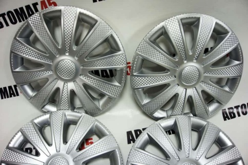 Star  колпаки R16 серебро Карат комплект    фото 2