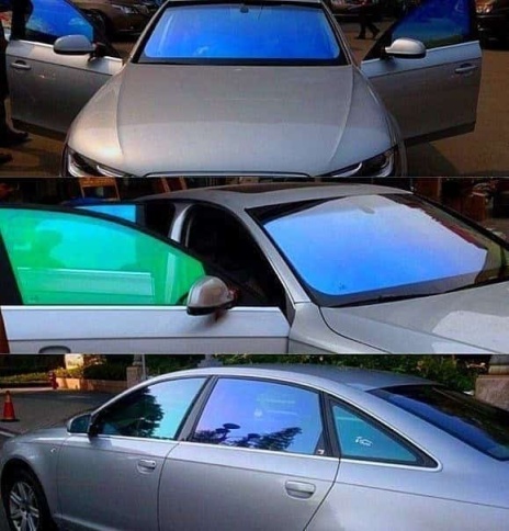 Хамелеон  тонировочная пленка 83% 1,2м х 1,5м    фото 1