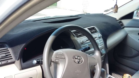 Накидка на панель Toyota Camry Тойота Камри V40 2006-2011г карпет  фото 3