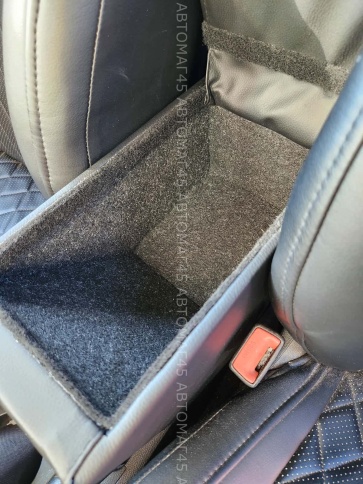 Подлокотник Kia Rio 2017-2022г Kia X-Line с 2017г Hyundai Solaris 2017-2025г экокожа фото 5