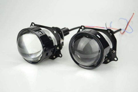 Aozoom  A5 светодиодные Би-Led линзы 3.0" 12V 35W 5500K гарантия 12 месяцев    фото 12