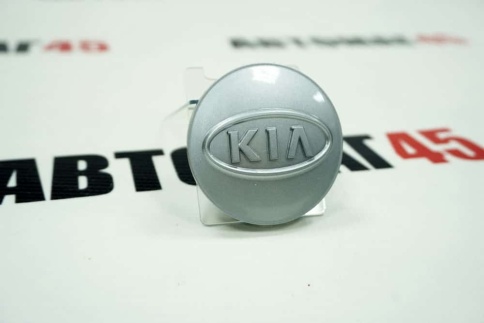 Колпачок ступицы Kia 62/55 серебро Виком КиК Рапид (198784) фото 1