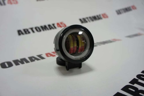 C2R Светодиодная  фара дальний свет круг 2 диода + дхо d=70мм 12-32V 1шт гарантия 1 мес    фото 4