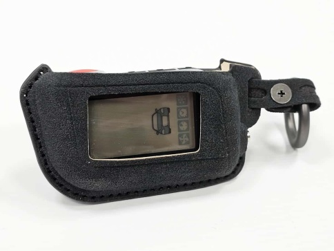 A63 A93  чехол алькантара темно-серый в блистере фото 3