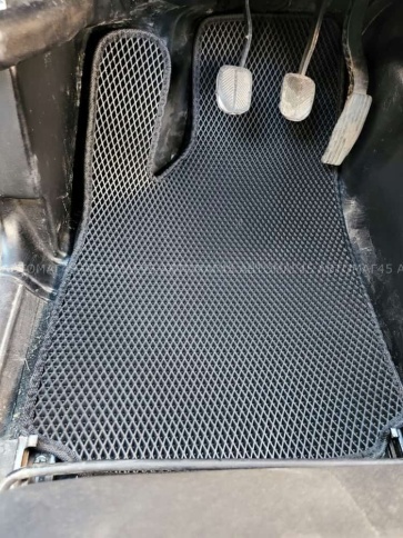 EVA ЭВА  коврики в салон Лада Нива урбан бронто легенд черные рисунок ромб 5шт    фото 4