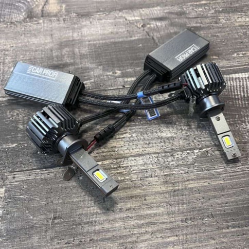 Carprofi X9 лампы LED 2шт H1 12В 40W 5000K 5000Lm гарантия 6мес    фото 3