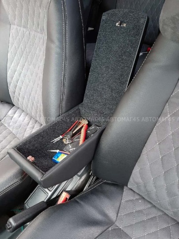 Подлокотник  бокс ВАЗ 2110 2112 2170 Лада Приора Euro экокожа Аламар    фото 2