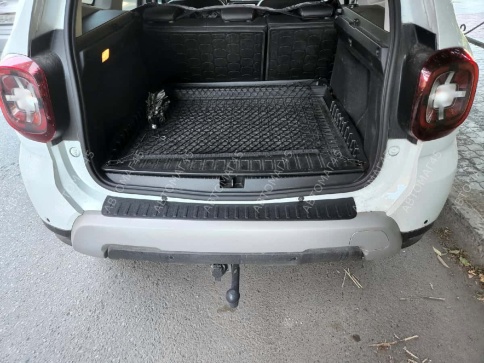 STYLE  Накладка на задний бампер Renault Duster Рено Дастер 2021-2022г фото 1