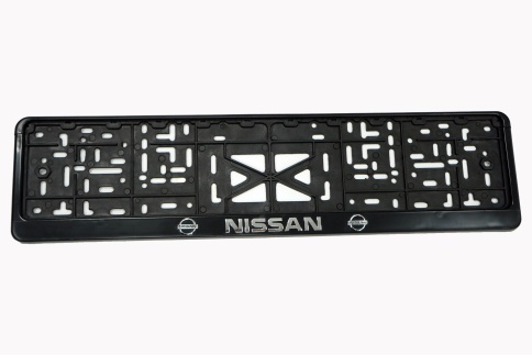 Рамка  номерного знака Nissan    фото 2