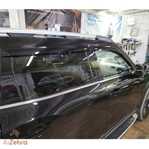 VAD  дефлекторы окон Haval Dargo Хавал Дарго с 2022г-н.в. комплект 4шт    фото 5