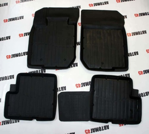 Коврики в салон Renault Logan 04-14г 1 покол-е Renault Sandero/Stepway до 15г Lada Largus компл 4шт фото 4